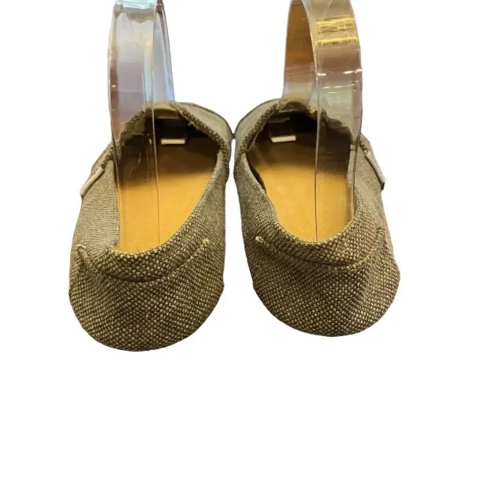 Corkys SUES Women's Casual‎ Canvas Flats Shoes Slip On Fat Beach Size 7